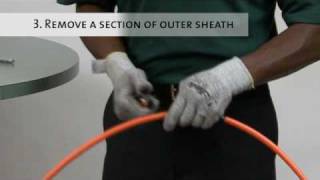 Outer Sheath and Armor Removal Procedure for Interlocking Armored Cables [upl. by Vigor685]