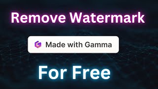 How to Remove Gamma Watermark from PPT [upl. by Morna]