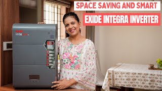 Exide Integra Inverter  Smart Sleek and Space Saving Inverter [upl. by Nestor]