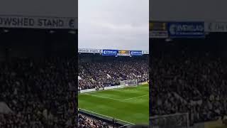 Oldham fans at Tranmere from the home end awaydays oafc shorts football soccer facup limbs [upl. by Gae]