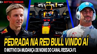 B0MBA NEGATIVA VINDO NA RED BULL  MUDANÇA DE NOME DO CANAL  BOTTAS  FERRARI [upl. by Modern]