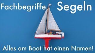 Fachbegriffe Segeln  Segelkurs 1 [upl. by Niajneb]