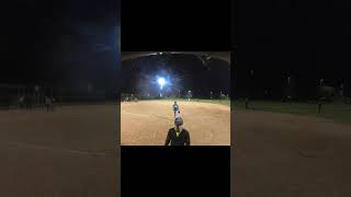 How is that NOT a infield fly softball baseball [upl. by Eniawd]