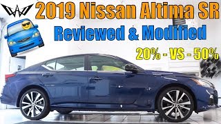 2019 Nissan Altima SR Reviewed amp Modified [upl. by Neelloc120]