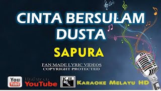 Cinta Bersulam Dusta  Safura KARAOKE HD [upl. by Anceline557]