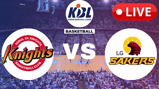 🔴LIVE Changwon LG Sakers vs Seoul SK Knights  Korean Basketball League Match Live Score 110124 [upl. by Rumit]