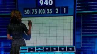 The best numbers game on Countdown 271014 [upl. by Schmeltzer]