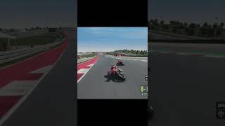 MotoGP 24  Nice Battle With Bagnaia in America crash youtube funny viral shorts yt [upl. by Jaycee]