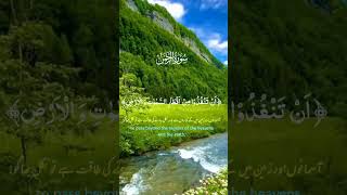 Surat ul Rahmanquranrecitationquraniceducationquran [upl. by Kcirrej]