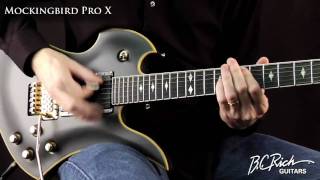 BC Rich Guitars Pro X Mockingbird [upl. by Zebedee789]