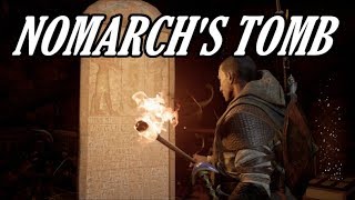 Assassins Creed Origins  Nomarchs Tomb amp Activating 2nd Mechanism [upl. by Anneirb698]