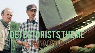 Detectorists Theme Song  Johnny Flynn Piano Cover [upl. by Hescock]