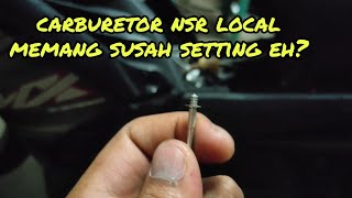 setting2 carburetor nsr dekat lc spec 57 [upl. by Latea]