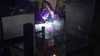 Aluminium MIG Welding 👈😱👍 [upl. by Aryajay657]