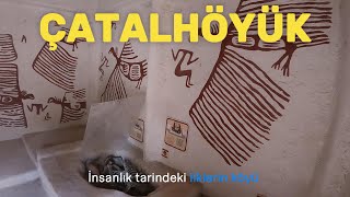 TARİHDEKİ İLK KASABA  ÇATALHÖYÜK VLOG [upl. by Albie526]