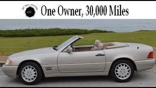 1996 Mercedes Benz 320SL R129 Roadster Convertible Great Condition 30K Miles [upl. by Eiblehs]