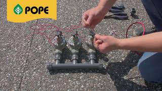 How to Wire and install solenoid valves to a manifold system [upl. by Cheffetz]