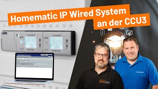 ELV OnlineFachseminar – Homematic IP Wired in der CCU3Lösung [upl. by Nyvar619]