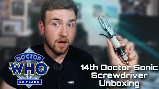 The 14th Doctor Sonic Screwdriver Unboxing [upl. by Annoed]