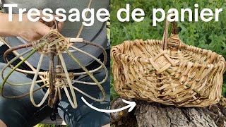 Comment tresser un panier  Tous mes conseils  Vannerie sauvage 4 [upl. by Matt86]