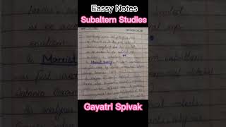 Subaltern Studies  Subaltern Theory  Gayatri Spivak  zyni study instruments [upl. by Karlik]