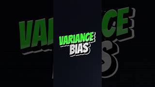 What is Bias and Variance in Machine Learning  Quick Explanation machinelearning datascience [upl. by Engvall]