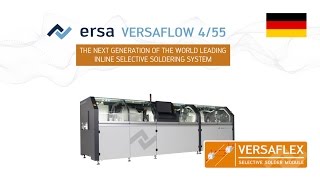 Ersa Selektivlöten – VERSAFLOW 455 mit VERSAFLEX Lötmodul – Produktvideo [upl. by Maurizia]