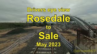 Drivers eye view Rosedale to Sale [upl. by Durrace407]