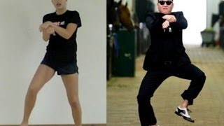 PSY GANGNAM STYLE Dance Tutorial [upl. by Nodarse]