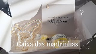 Caixaconvite das madrinhas  Diário da noiva  EP 2 👰‍♂️🌸 [upl. by Pelmas185]