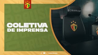 COLETIVA DE IMPRENSA PÓSJOGO COM TÉCNICO MARCELO CABO BRUSQUE 1x0 ITUANO [upl. by Arin]