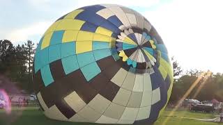 Ravenna Balloon a Fair Aug 18th 2022 Ravanna Ohio Hotairballoon [upl. by Blanding466]