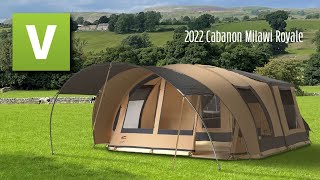 2022 Cabanon Malawi Royale trailer tent  Short show through your [upl. by Ecinnej]