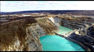 Massive Quarry with Blue Water [upl. by Arrak874]