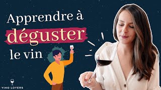 Comment DÉGUSTER un VIN  Les 4 étapes simples de la dégustation 🍷 [upl. by Royd]