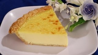 Old Fashioned Custard Pie Recipe [upl. by Leonhard]