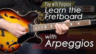 Learn a Valuable Arpeggio Exercise to Map Out the Fretboard [upl. by Farrell468]