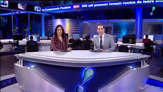 Estreia de Rosana Jatobá no RedeTV News 270118  HD [upl. by Osugi]