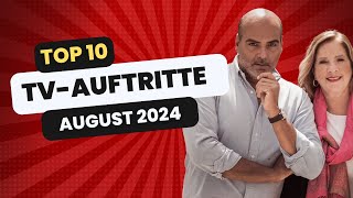 Die schönsten amp besten 10 TVAuftritte des Monats ❤ AUGUST 2024 ❤ Schlager für Alle [upl. by Netsreik38]