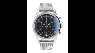 Breitling Transocean Pre Owned Watch Ref AB0152 [upl. by Barabbas836]