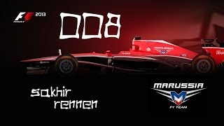 F1 2013  Lets Play Together  Saison 2  008 Round 04  Bahrain Rennen HD [upl. by Ssitnerp]