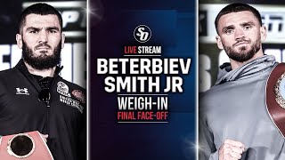 LIVE BROADCAST • Artur Beterbiev vs Joe Smith Jr • WEIGH IN  Madison Square Garden [upl. by Alemaj]