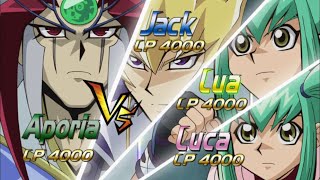 Duel  Jack Leo amp Luna VS Aporia [upl. by Llehsad203]