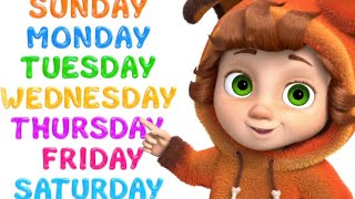 quot🎵 Fun Days of the Week Song for Kids Learn and Laugh Along 🌟quot [upl. by Quiteri993]