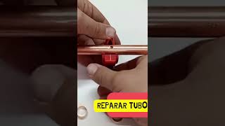 👉 Aprende como reparar tubo de cobre con una pieza sin soldadura 👈 PASO A PASO [upl. by Harding791]