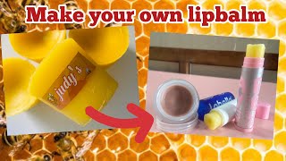 Beeswax Edition Home made LIP BALM easy and affordable [upl. by Andi]