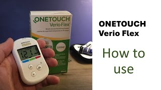 ONETOUCH Verio Flex how to setup and use [upl. by Kirat360]