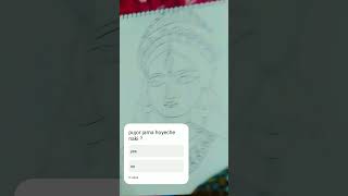 durga ma drawing drawing art durgapuja durgadrawing song [upl. by Aleck]