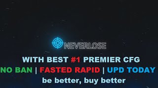 4k HQ NO CHANCE TO ENEMIES WITH BEST PREMIER CFG ft Neverlosecc [upl. by Eisac]