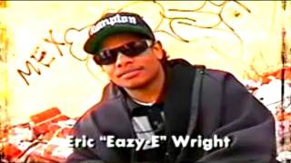 EazyE Interview talks Gang violence Crips and Bloods and police brutality [upl. by Ecirtel]